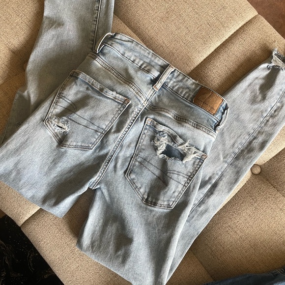 Bundle of 2 high waist jeans size 00 - Picture 2 of 5